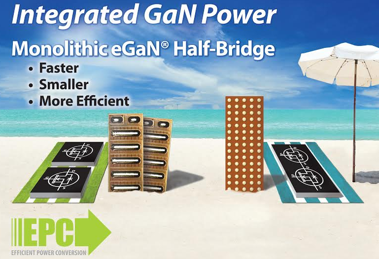 EPC Introduces EPC2105 monolithic GaN half bridge